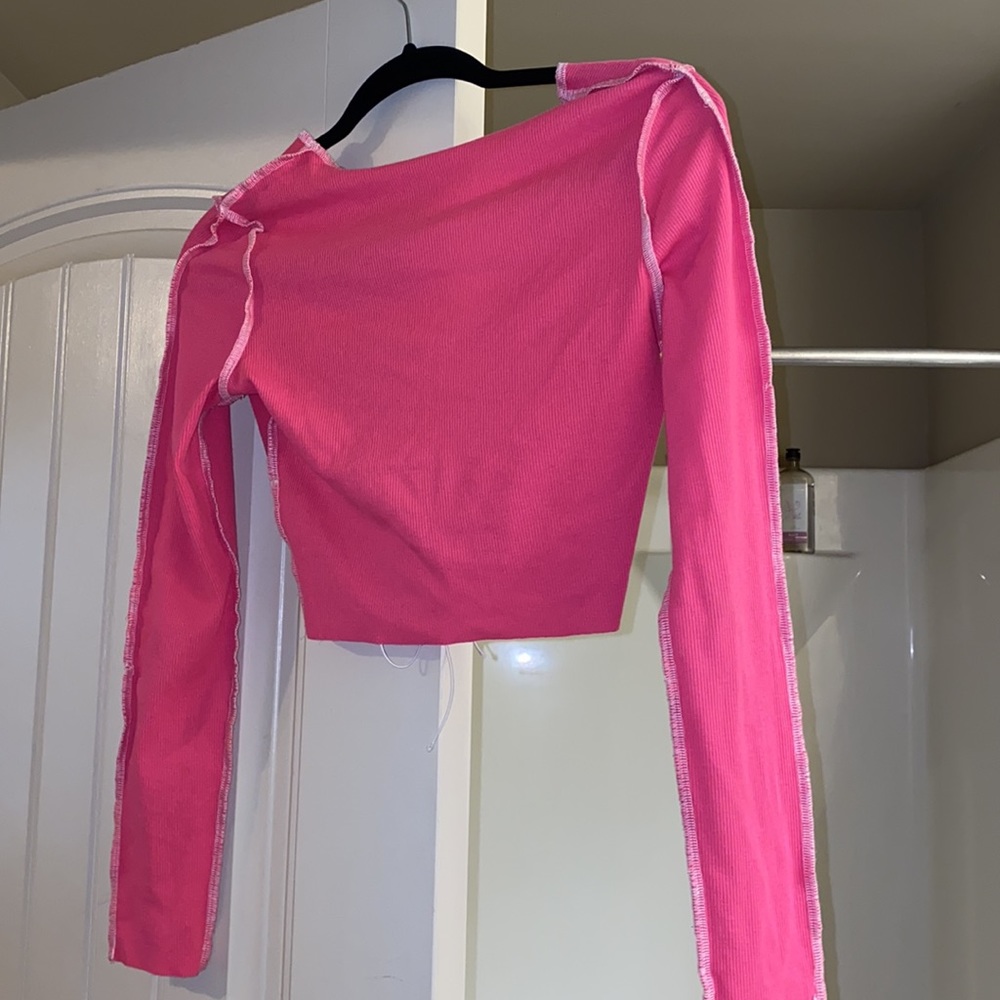 Rock n Rags Lace Up Top - Picture 2 of 3